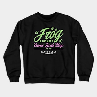 Frog Brothers Comic Book Shop Crewneck Sweatshirt